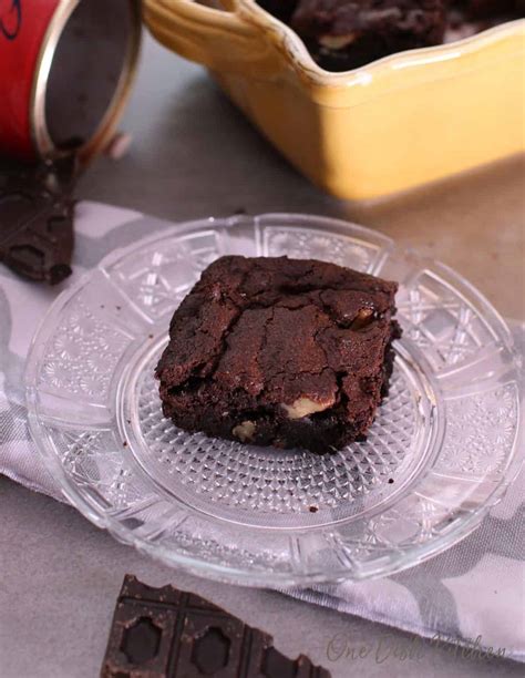 Small Batch Brownie Recipe For One Or Two People One Dish Kitchen