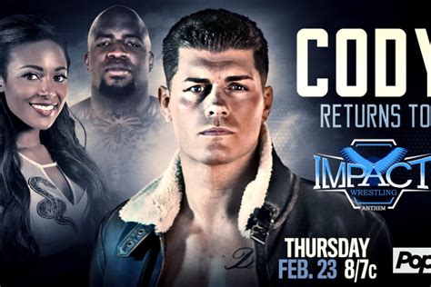 Tna Impact Results Live Blog Feb 23 2017 Cody Returns Cageside