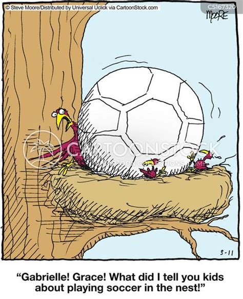 Soccer Player Cartoons And Comics Funny Pictures From Cartoonstock