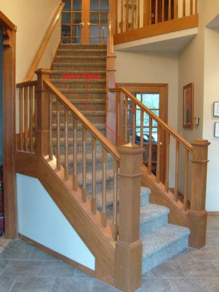 To clear (a fire, embers, etc.) by stirring with a poker or the like. Stair Rake (Rake) « Portland Stair Company