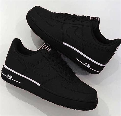 Nike Air Force Black Matte