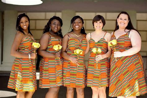 15 African Traditional Bridesmaid Dresses That Nailed It