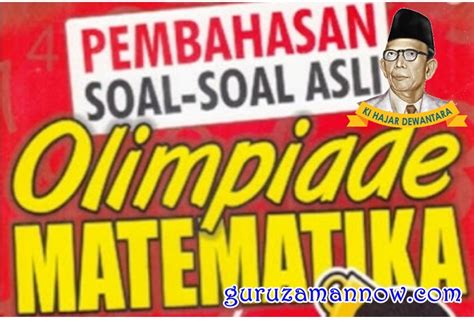 Soal + kunci osn ipa sd pra kabupaten 2018. Soal dan Pembahasan Olimpiade Sains Nasional ( OSN ) Bidang Matematika SD / MI ( 2003 s.d 2017 ...