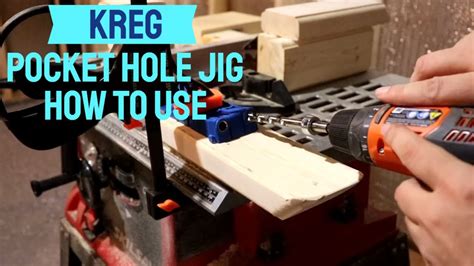 Kreg Pocket Hole Jig 320 How To Use Review Youtube
