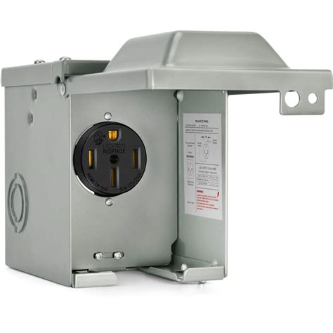 Buy Kohree Rv Power Outlet Box 50 Amp Rv Power Electrical Receptacle