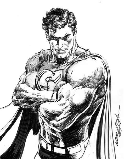 Superman Pin Up Tpb Cover By Neal Adams Catspaw Dynamics · Comics