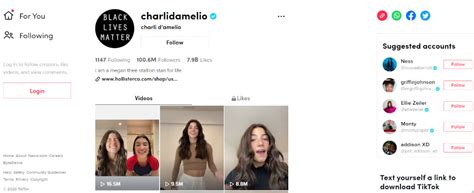 Tiktok Charli Damelio Knackt Als Erste 100 Millionen Follower