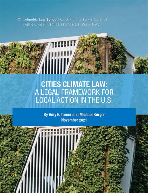 Climate Law Blog Blog Archive Cities Climate Law A Legal Framework