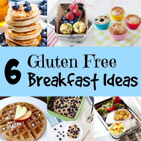 Instead of breakfasts loaded with sugar, our mornings feature oats, nut butters, eggs, and. 6 Gluten Free Breakfast Ideas - MOMables