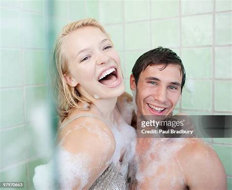 Man Woman Shower Photos And Premium High Res Pictures Getty Images