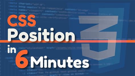 Css Position Explained In 6 Minutes Youtube