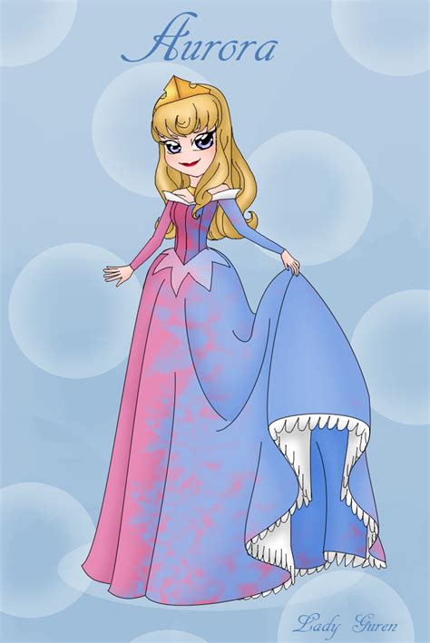Aurora Sleeping Beautybonus Disney Chibi Project By Ladyguren On