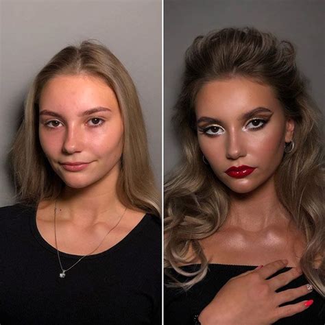 30 Incredible Before And After Makeup Transformations Makeup