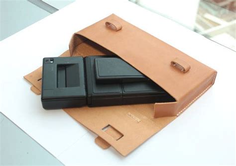 Polaroid Slr 680 Case Handmade Genuine Leather By Seanseanc Leather