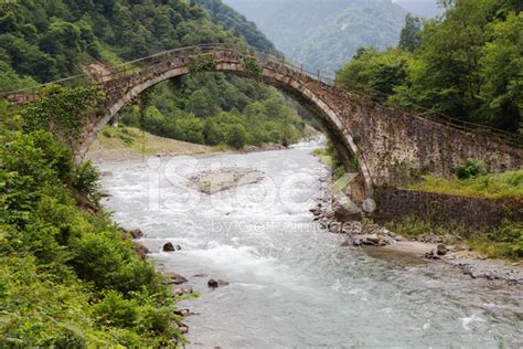 Senyuva Bridge Camlihemsin Rize Turkey Stock Photo Royalty Free