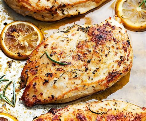 easy healthy baked lemon chicken