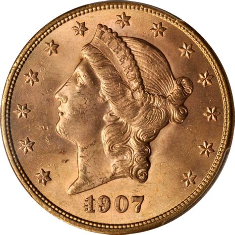 A book collector wants an attractive copy. Value of 1907-S $20 Liberty Double Eagle | Sell Rare Coins