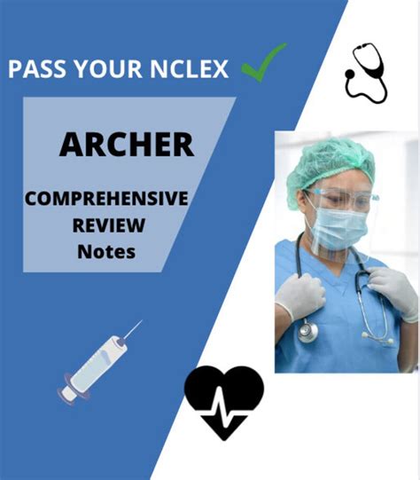 Archer Nclex Review 36 Pages Etsy