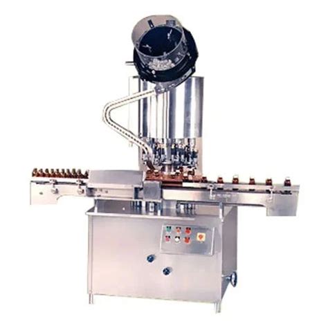 White Automatic Eight Head Ropp Bottle Capping Machine At Best Price In
