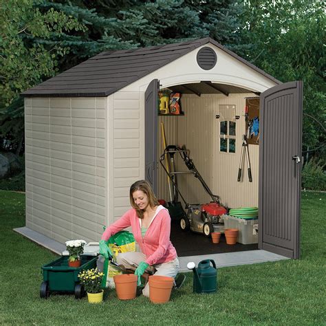 Lifetime 8ft X 10ft 24 X 3m Outdoor Storage Shed Costco Uk