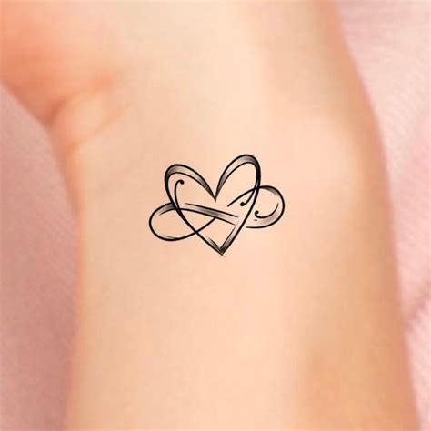 Forever Love Temporary Tattoo Etsy