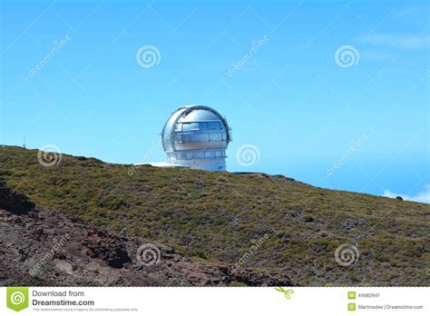 Astronomical Observatory Located On La Palma Canary Islands Spain