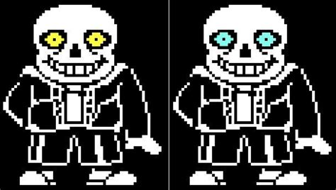 I Wanted To See How Sans Would Look With Both Eyes Lit Up Its Kinda