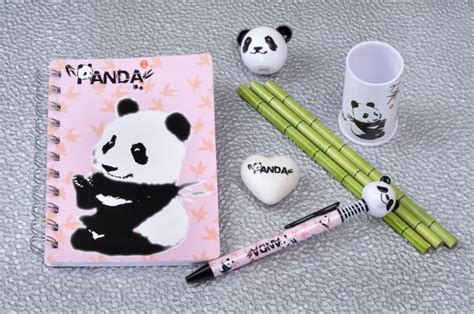 Panda Stationary Set Arts And Crafts Stationery