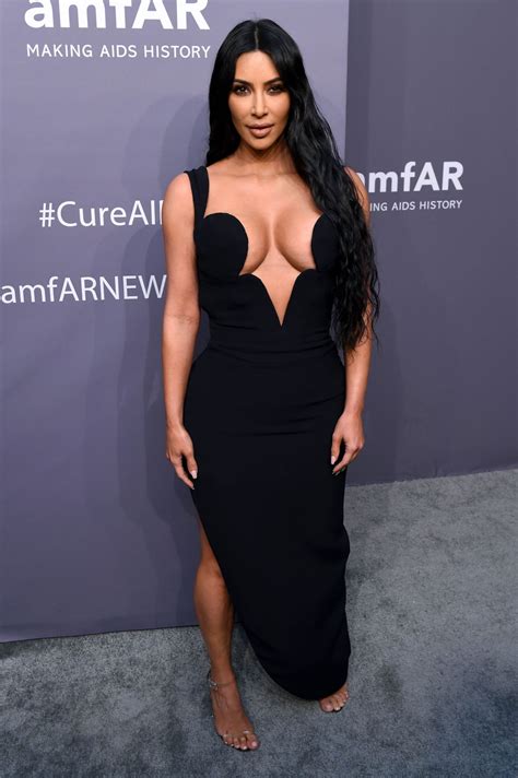 kim kardashian 2019 amfar gala in new york celebmafia