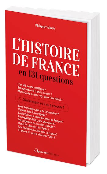 Lhistoire De France En 131 Questions Philippe Valode Ean13