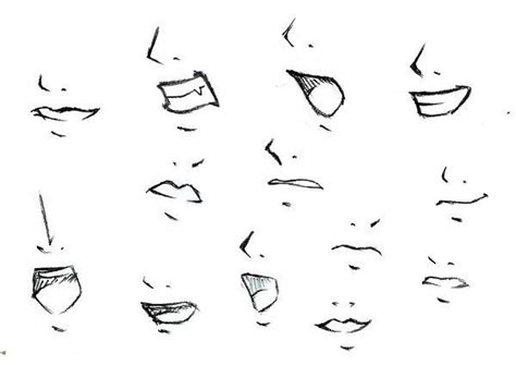 Manga Mouths On Pinterest Mouths How To Draw Anime And Manga Manga