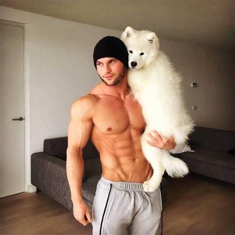 50 Cute Guys With Puppies