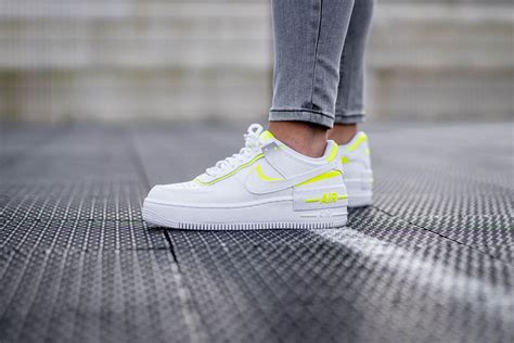 New (never used), deadstock air force 1s og all copped from nike snkrs local meetup in portland preferred. Nike Women's Air Force 1 Shadow White/Lemon Venom - CI0919-104