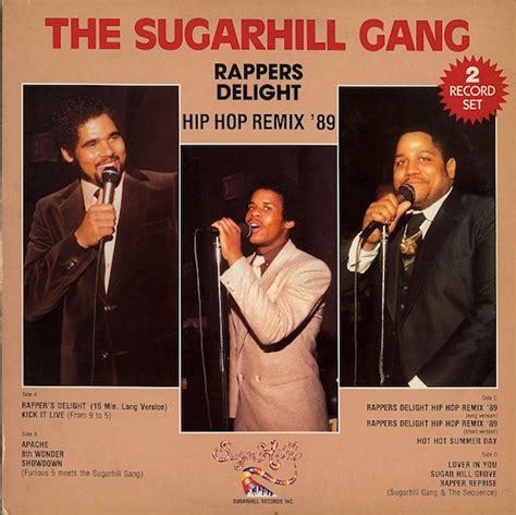 Sugarhill Gang Rappers Delight Hip Hop Remix 89 1989 Vinyl