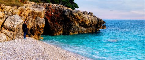 Wallpaper Sea Pula Adriatic Istria Croatia Beach Winter Cold