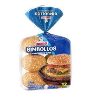 Bimbo Sesame Hamburger Buns 12 CT Costco Food Database