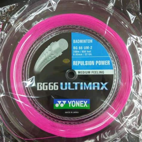 Yonex Bg66 Ultimax 200m Reels Kk Sports Online Store