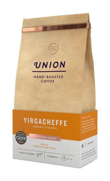 4.4 out of 5 stars. Organic Yirgacheffe Ground Coffee in 200g from Union Hand ...