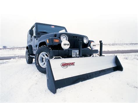 Snowsport Snow Plow For Trucks And Jeeps Four Wheeler Magazine