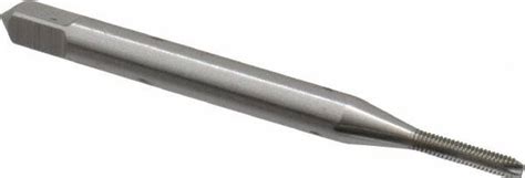 Hertel 0 80 Unf 2b 2 Flute Tin Finish High Speed Steel Spiral Point