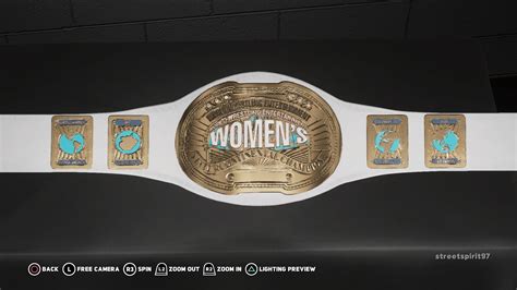 Updated Women's Intercontinental championship : WWEGames