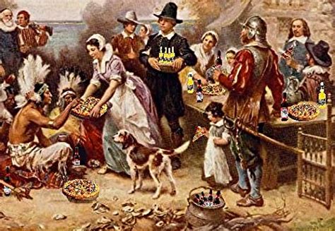 Thanksgiving 400 Years Ago