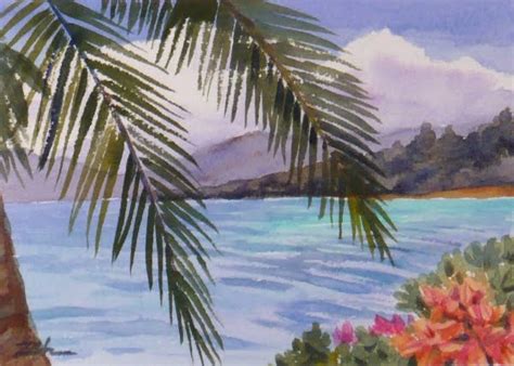 Watercolor Hawaii At Explore Collection Of