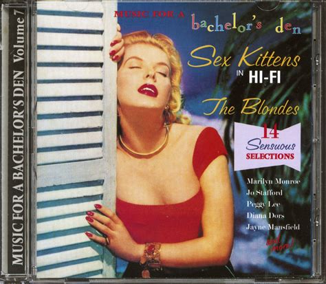 Various Cd Music For A Bachelors Den Vol7 Sex Kittens In Hi Fi The Blondes Cd Bear