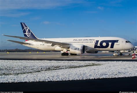 Sp Lrd Lot Polish Airlines Boeing 787 8 Dreamliner Photo By Michał