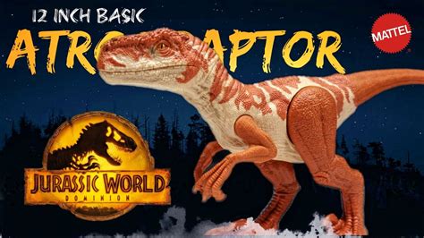 2022 Mattel Jurassic World Dominion Basic Atrociraptor Red Review