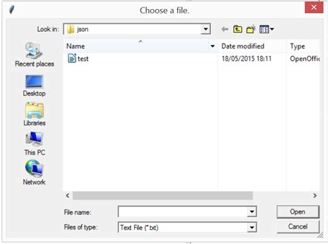 Scott Donald Python 3 Open File Dialog Window In Tkinter With Filedialog