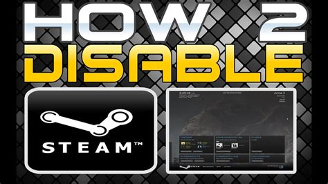 Let me know in the comment section below if this. How to Disable Steam Overlay (Turn off Annoying Steam in ...