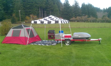 Compact Camping Trailers Stylish Cargo Trailers For Camping