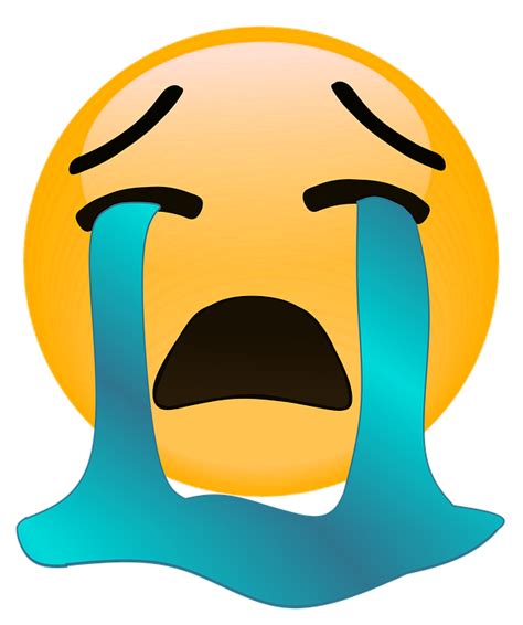 Free Photo Smiley Emoji Mourning Sad Crying Tears Max Pixel